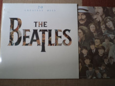 beatles 20 greatest hits compilatie disc vinyl lp muzica rock yugoslavia jugoton foto