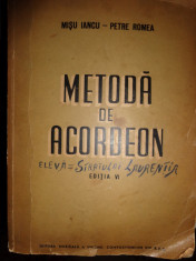 METODA DE ACORDEON=MISU IANCU/ PETRE ROMEA foto