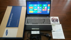 Laptop i7 Samsung, Garantie pana la 19.12.2014, Licenta Windows 7 Home Pro + Cadou licenta upgrade Windows 8.1 Pro. foto
