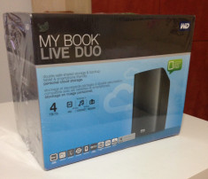 Hard Disk Extern WD My Book Live Duo 4TB Hdd SIGILAT foto