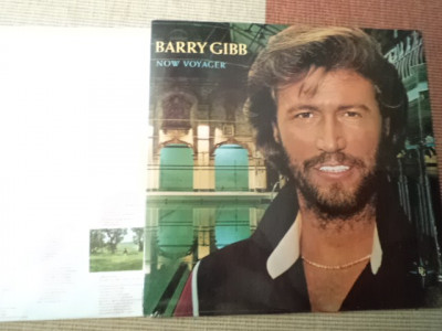 Barry Gibb Now voyager abum disc vinyl lp usa 1984 ex bee gees band muzica pop foto