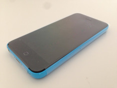 Apple IPHONE 5C 16GB BLUE (Albastru) NOU - NEFOLOSIT , NEVERLOCKED ! foto