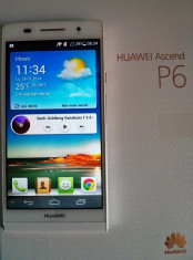 HUAWEI ASCEND P6 WHITE, Quadcore, 2GB RAM, GPS, Ultraslim 6 mm,full foto