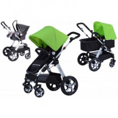 Carucior Bebe 3 In 1 MyKIDS I-Believe Verde foto