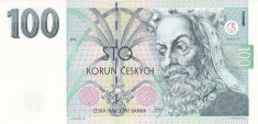 Bancnota Cehia 100 Korun 1995 - P12 UNC foto