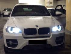 NEW ! ! ! Led Marker h8 40W + 40 W Angel Eyes Bmw E92 E93 E87 X5 e70 X6 e71 E60 E90 LCI E63 E64 F01 seria 7 foto