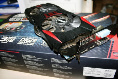 ***GAMING: Placa video ASUS R9 280X 3GB DDR5, 384bit DirectCU II Top. PROBA. GARANTIE!!! foto