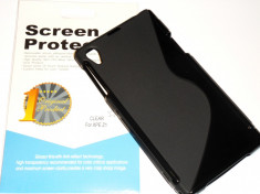 Husa Protectie Silicon Gel TPU Sony Xperia Z1 + Folie CADOU!!! foto