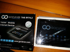 Tableta GoClever R974.2, gen Apple iPad sau Samsung Galaxy Tab 3, Bonus Husa Flip foto