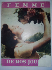 Revista FEMME DE NOS JOURS - anii &amp;#039;60( deteriorata) foto