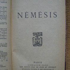 Paul Bourget - Nemesis (roman in limba franceza)