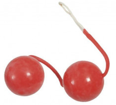 Bile Vaginale Latex Balls - Red foto