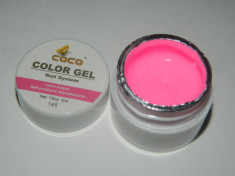 GEL UV COLOR COCO( NR. 145 )CULORI FOARTE PIGMENTATE CONSISTENTA MEDIE CALITATE GARANTATA ORIGINAL foto