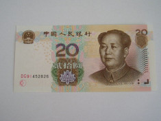 BBS1 - CHINA - 20 YUAN foto