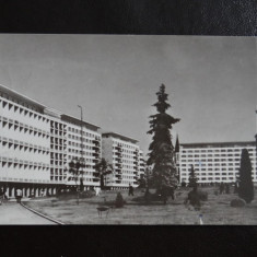 CP - Vedere RPR format mare - Bucuresti - Piata Palatului RPR - circulata1965