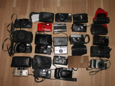 [OKAZIE!] Super Colectie Aparate Camere foto vintage 70s-90s - Camera Aparat Agfa, Minolta, Skina, Samsung, Olympus, Yashica, Kodak, Canon foto