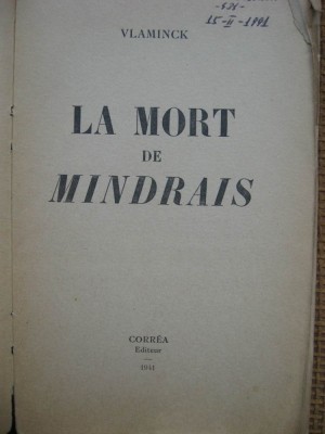 Vlamink - La mort de Mindrais (in limba franceza) foto
