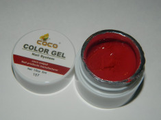 GEL UV COLOR COCO( NR. 157 )CULORI FOARTE PIGMENTATE CONSISTENTA MEDIE CALITATE GARANTATA ORIGINAL foto