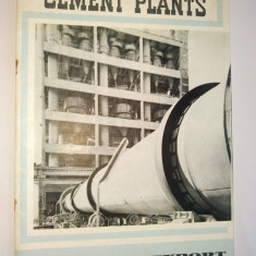 Pliant romanesc de prezentare pentru fabrici de ciment, anii '60