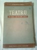 TEATRU ~ PIESE INTR-UN ACT ( 4 PIESE ) - CARTE FOARTE RARA