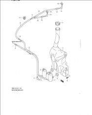 Rezervor spalare parbriz Suzuki SX4 foto