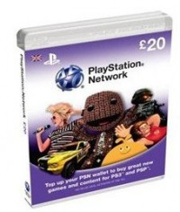 PlayStation Network Card UK 20# foto