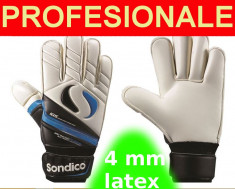 JDZ MANUSI PORTAR FOTBAL SONDICO MIDAS NOI ORIGINALE PROFESIONALE 4 MM PREMIUM LATEX MARIMEA 8 foto