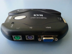 Switch VGA KVM MT-KVM102 control doua calculatorare foto