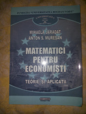 Matematici pentru economisti Mihaela Jaradat foto