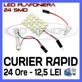 Cumpara ieftin BEC AUTO LED LEDURI PLACUTA PLAFONIERA - 24 SMD - SOFIT FESTOON C5W C10W T10 W5W, Universal, ZDM