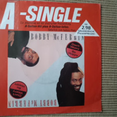 Bobby McFerrin Don't Worry Be Happy 1988 disc single 7" vinyl muzica pop EMI VG+