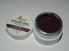 GEL UV COLOR COCO( NR. 148 )CULORI FOARTE PIGMENTATE CONSISTENTA MEDIE CALITATE GARANTATA ORIGINAL foto