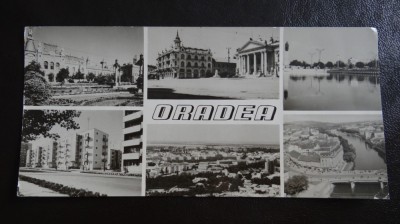 CP - Vedere format mare - Oradea - Vederi din Oradea - circulata 1966 foto