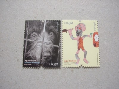 Portugalia 2010 protectia animalelor caini MNH foto