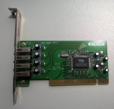 Placa PCI USB SITECOM 4xUSB extern Chipset VIA VT6212 foto