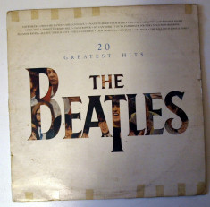 DISC / VINIL MUZICA = 20 GREATEST HITS - THE BEATLES = RAR foto