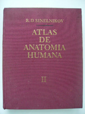 R. D. Sinelnikov - Atlas de anatomia humana (1986, vol. II, in limba spaniola) foto