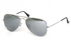 Ochelari de soare RAY BAN AVIATOR 3025 SILVER FRAME - GRAY LENS !!! OFERTA !!! foto