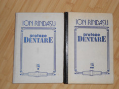 ION RINDASU--PROTEZE DENTARE 2 VOL.--1993,1994 foto