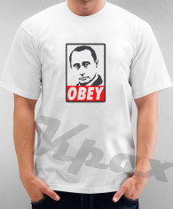 Tricou OBEY Vladimir Putin funny parodie street style dope swag idee cadou foto