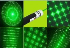 Laser / Lasere Verde Pointer 500 MW ( 500mw ) 532 nm + 5 Capete de Schimb foto