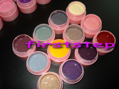 Geluri colorate set gel uv color 12 culori bucati CaNNI UV / LED / soak off geluri pure kit unghii false tehnice lampa uv foto