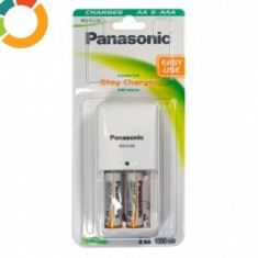 Panasonic BQ-CC06 - incarcator compact + 2 acumulatori AA foto