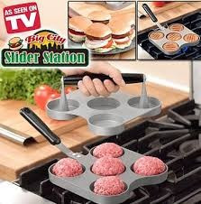 Presa pentru hamburger mini Slider Station foto