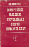 Ion Petrovici - Douasprezece prelegeri universitare despre Immanuel Kant, Alta editura