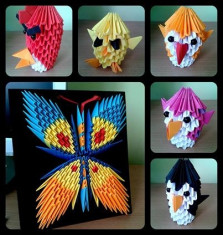 Figurine 3D Origami foto