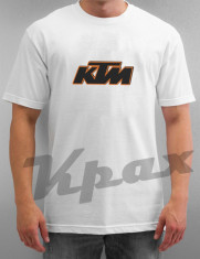 Tricou Motor KTM logo Motocicleta Vintage Clasic Bike rider street bumbac 100% idee cadou foto