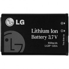 Baterie acumulator LGIP-531A Li-Ion 950mA LG A160, A165, A180, A230, EGO T500, EGO Wi-Fi, GB115, GM200 Brio Originala Original NOUA NOU foto