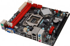 Placa baza Biostar H61MGV3 , 2 x ddr3 , pci-ex 3.0 , 4 x sata , micro atx, TESTATA!! GARANTIE!! PROBA!! foto