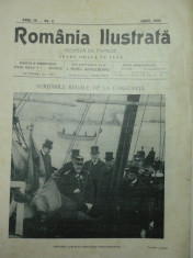 ION RUSU ABRUDEANU -ROMANIA ILUSTRATA ANUL 3 NR 6 -IUN. 1905 -CAROL I SI SUITA foto